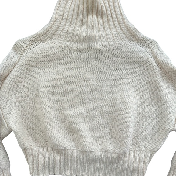 Tre by Natalie Ratabesi Cropped knit turtleneck sweater - Picture 3 of 5